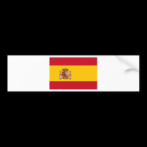 National flag Spain bumper stickers