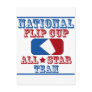 national flip cup champion post cards
