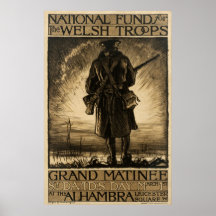 National Fund for Welsh Troops Posters