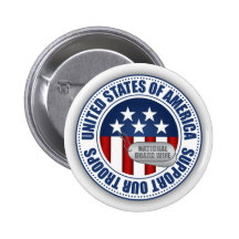 National Guard Wife Buttons