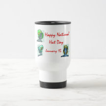 National Hat Day January 15 Mug