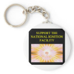 NATIONAL ignition facility fusion research Keychain