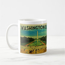 National Mall Washington D.C. Coffee Mug