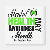 National Mental Health Awareness Month Refrigerator Magnet