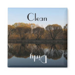 National Park Clean Dirty Dishwasher Magnet