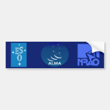 National Radio Astronomy Observatory Bumper Sticker