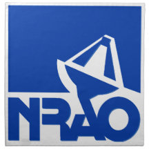 National Radio Astronomy Observatory Printed Napkins
