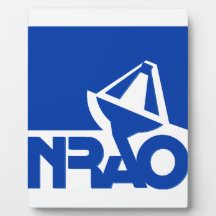 National Radio Astronomy Observatory Display Plaque