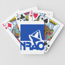 National Radio Astronomy Observatory Bicycle Poker Deck