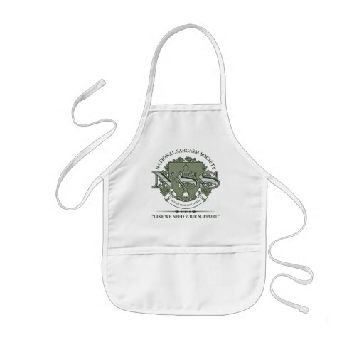 National Sarcasm Society Aprons