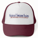 National Sarcasm Society hats