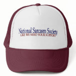 National Sarcasm Society hats