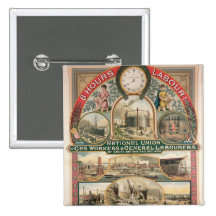 National Union Pinback Buttons