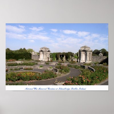 National War Memorial Gardens Dublin Ireland Print by irish_gifts