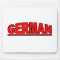 Nationalities - "German" mousepads