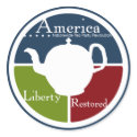 Nationwide Tea Party Revolution sticker