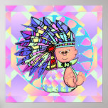 Native American Baby Poster posters