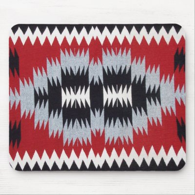 Native American Blanket Weaving Mousepad Mousemats by Modest_Mouse