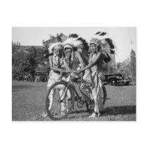 Native American Boys, 1930s Post Cards