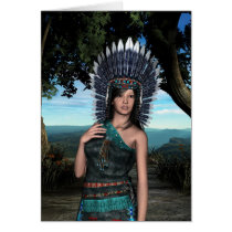 Native American Card