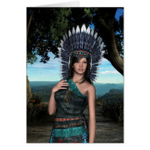 Native American Card