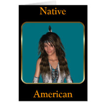 Native American Card