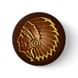 NATIVE AMERICAN CHIEF buttons