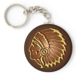 NATIVE AMERICAN CHIEF keychains