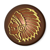 NATIVE AMERICAN CHIEF MAGNETS