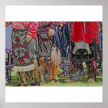 Native American Costumes Poster/Print