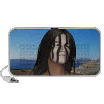 Native American Doodle Iphone Speakers