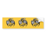 Native American Haida Kingfisher Symbol bumper stickers