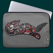 Native American Haida Otter Art Laptop Sleeve laptop sleeves