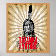 Native American hero Posters