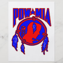Native American Indian POW-MIA Custom Flyer