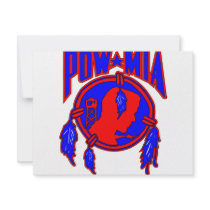 Native American Indian POW-MIA Custom Invitation