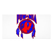 Native American Indian POW-MIA Personalized Photo Card