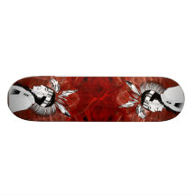 Native American Indian Profile Skateboard Deck
