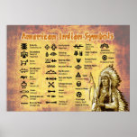 Native American Indian Symbols posters
