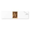Native American Indian Vintage Portrait bumper stickers