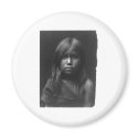 Native American Indian Vintage Portrait magnets
