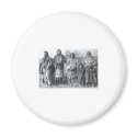 Native American Indian Vintage Portrait magnets
