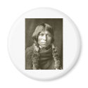 Native American Indian Vintage Portrait magnets