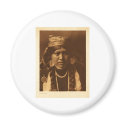 Native American Indian Vintage Portrait magnets