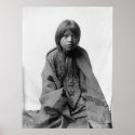 Native American Indian Vintage Portrait posters