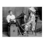 Native American Music, 1915 Post Cards