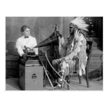 Native American Music, 1915 Post Cards