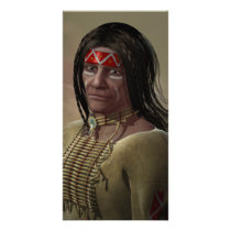 Native American Photo Card Template