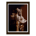 Native American Pigeon Man Greeting Card