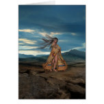Native American Scene Card